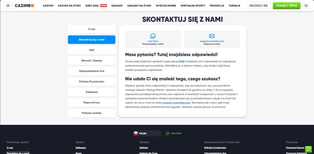 cazimbo kontakty