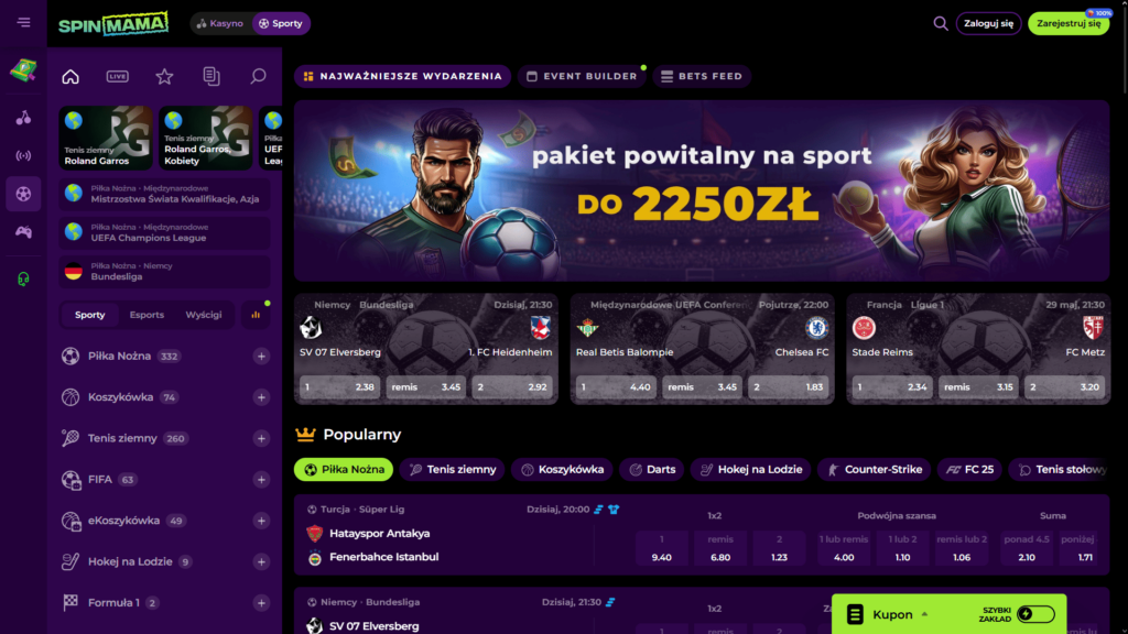 Zakłady sportowe
